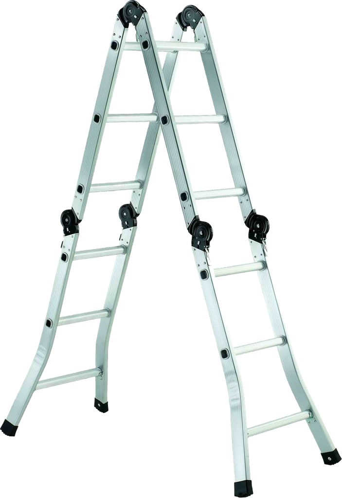B6-125 Folding Aluminum Ladder